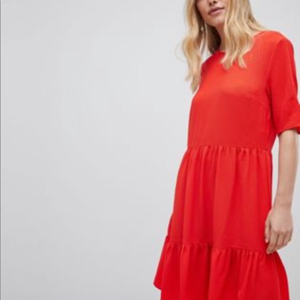 Y.A.S Sadur Tiered Shift Dress - Picture 4 of 4
